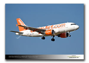 LGW-291 - easyJet Airbus Industries A319-111- G-EZET (Msn 2271)