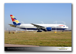 LGW-317- British Airways Boeing 777-236ER - G-VIIL (Msn 27493 Ln 127) with the Wings tail scheme