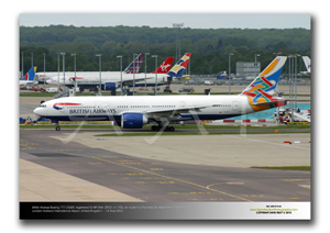 LGW-319 - British Airways Boeing 777-236ER - G-VIIP (Msn 29321 Ln 193) with the Colum tail scheme