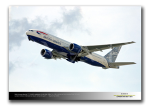 LGW-321 - British Airways Boeing 777-236ER - G-VIIM (Msn 28841 Ln 130) with the Waves and Cranes tail scheme