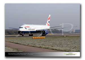 LGW-328- British Airways Boeing 777-236ER - G-VIID (Msn 27486 Ln 56)