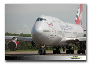 LGW-343 - Virgin Atlantic Airways Boeing 747-443 - G-VROS (Msn 30885 Ln 1268 ) and named �English Rose�,