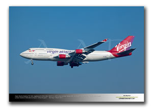 LGW-347 - Virgin Atlantic Airways Boeing 747-443 - G-VGAL (Msn 32337 Ln 1272) and named �Jersey Girl�