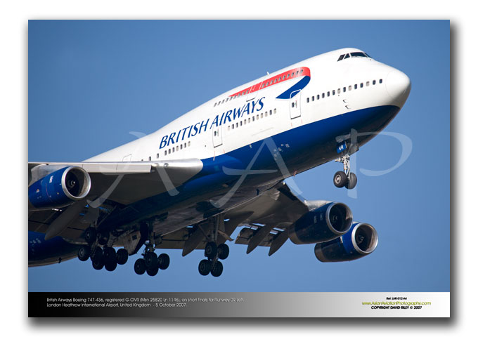 LHR-012 - British Airways Boeing 747-436 - G-CIVR (Msn 25820 Ln 1146)