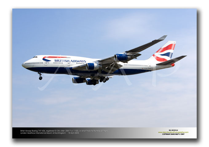 LHR-022 - British Airways Boeing 747-436 - G-CIVJ (Msn 25817 Ln 1102)