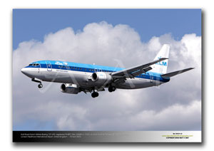 LHR-031 - KLM Royal Dutch Airlines Boeing 737-4Y0 - PH-BPC (Msn 24468 Ln 1747)