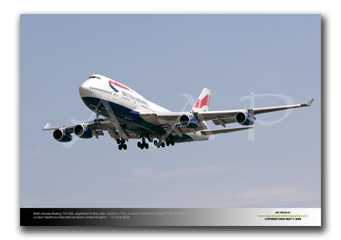 LHR-036 - British Airways Boeing 747-436 - G-BNLL (Msn 24054 Ln 794)