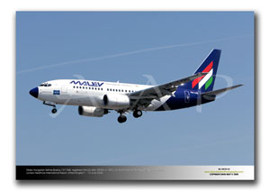 LHR-037 - Malev Hungarian Airlines Boeing 737-7Q8 - HA-LOL (Msn 29352 Ln 1491)