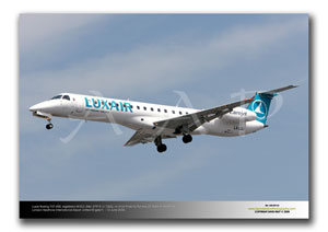 LHR-039 - Luxair Embraer RJ145 EP - LX-LGU (Msn 145084)