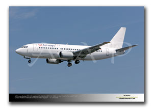 LHR-040 - JAT Airways Boeing 737-3H9 - YU-ANL (Msn 23712 Ln 1321)