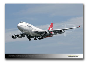 LHR-046 - Qantas Boeing 747-438 - VH-OJK (Msn 25067 Ln 857)