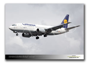 LHR-062 - Lufthansa Boeing 737-330 - D-ABEL (Msn 25415  Ln 2175)
