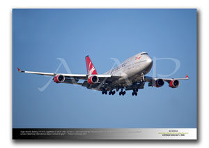 LHR-094 -Virgin Atlantic Airways Boeing 747-41R - G-VROC (Msn 32746 Ln 1336)  and named �Mustang Sally�