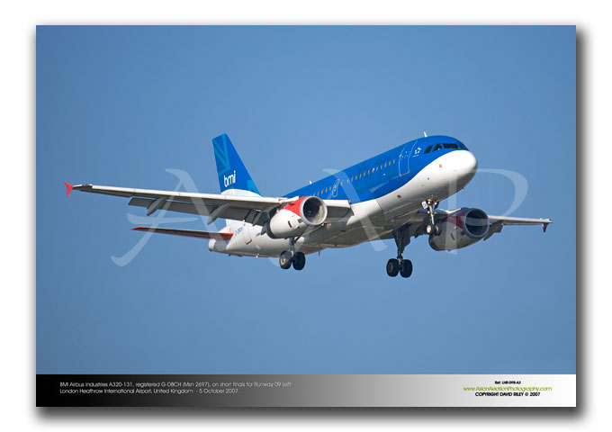 LHR-098 - BMI Airbus Industries A319-131 - G-DBCH (Msn 2697)