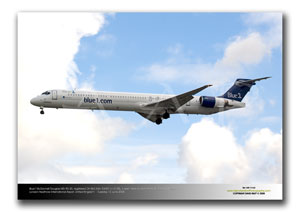 LHR-112 - Blue1 McDonnell Douglas MD-90-30 - OH-BLE (Msn 53457 Ln 2138)