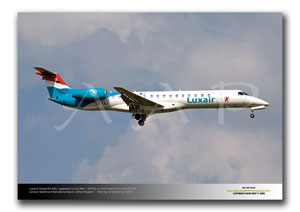 LHR-135 - Luxair Embraer RJ145 EP - LX-LGJ (Msn 145395)