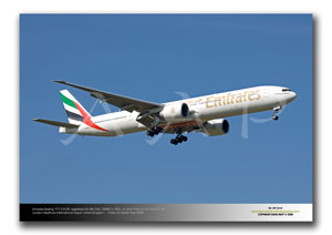 LHR-145 - Emirates Boeing 777-31H ER - A6-EBU (Msn 38484 Ln 590)