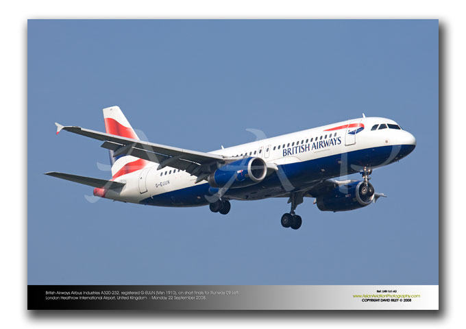 LHR-161 - British Airways Airbus Industries A320-232 - G-EUUN (Msn 1910)