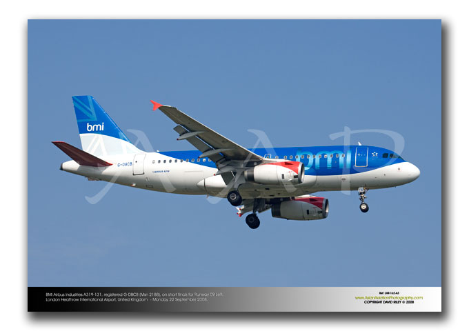 LHR-162 - BMI Airbus Industries A319-131 - G-DBCB (Msn 2188)