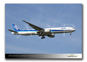 LHR-168 - All Nippon Airways Boeing 777-381 ER - JA779A (Msn 34894 Ln 631)