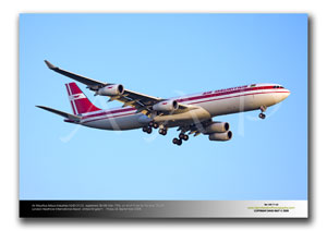 LHR-171 - Air Mauritius Airbus Industries A340-313 E - 3B-NBI (Msn 793)