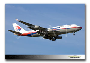 LHR-188 - Malaysia Airlines Boeing 747-4H6 - 9M-MPM (Msn 28435 Ln 1152)