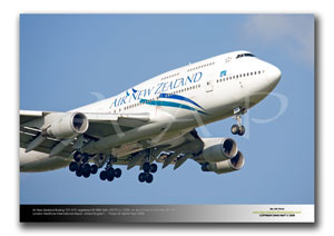 LHR-198 - Air New Zealand Boeing 747-419 - ZK-NBW (Msn 29375 Ln 1228)