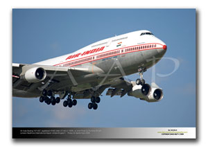 LHR-200 - Air India Boeing 747-437- VT-ESO (Msn 27165 Ln 1009)