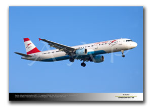 LHR-202 - Austrian Airlines Airbus Industries A321-111 - OE-LBC (Msn 581)