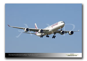 LHR-207 - Qatar Airways Airbus Industries A340-642X - A7-AGC (Msn 766)