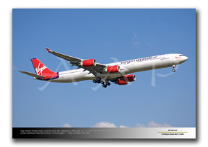 LHR-214 - Virgin Atlantic Airways Airbus Industries A340-642 - G-VMEG (Msn 391) and named �Mystic Maiden�