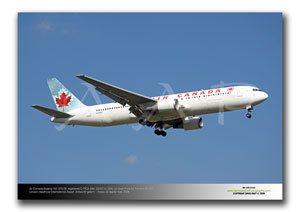 LHR-215 - Air Canada Boeing 767-375 ER - C-FTCA (Msn 24307 Ln 259)