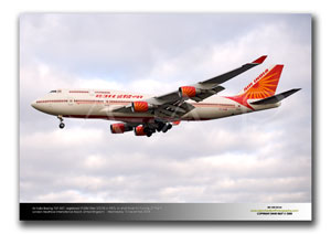LHR-222 - Air India Boeing 747-437 - VT-ESM (Msn 27078 Ln 987)