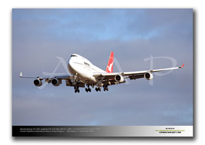 LHR-224 - Qantas Boeing 747-438 - VH-OJN (Msn 25315 Ln 883)