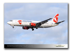 LHR-225 - CSA Czech Airlines Boeing 737-45S - OK-DGN (Msn 28474 Ln 3028)