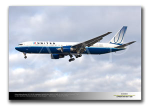LHR-228 - United Airlines Boeing 767-322 ER - N643UA (Msn 25093 Ln 368)