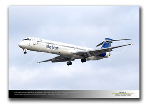 LHR-231 - Blue1 McDonnell Douglas MD-90-30 - OH-BLU (Msn 53458 Ln 2140)