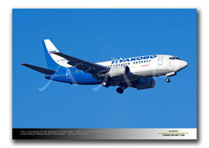 LHR-235 - Pulikovo Airlines Boeing 737-548 - EI-CDD (Msn 24989 Ln 1989)