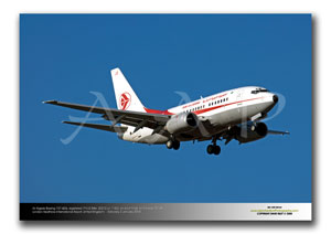 LHR-245 - Air Algerie Boeing 737-6D6 - 7T-VJS (Msn 30210 Ln 1150)