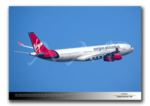 LHR-254 - Virgin Atlantic Airways Airbus Industries A340-313 - G-VFAR (Msn 225) and named �Diana�