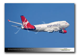 LHR-260 -Virgin Atlantic Airways Boeing 747-41R - G-VROC (Msn 32746 Ln 1336)  and named �Mustang Sally�