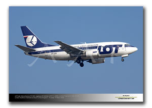 LHR-265 - LOT Polish Airlines Boeing 737-55D - SP-LKB (Msn 27417 Ln 2392)
