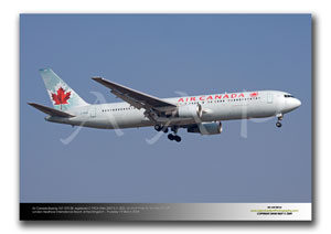 LHR-280 - Air Canada Boeing 767-375 ER - C-FXCA (Msn 24574 Ln 302)