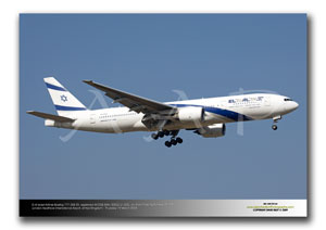 LHR-292 - El Al Israel Airlines Boeing 777-258 ER - 4X-EGB (Msn 30832 Ln 325)