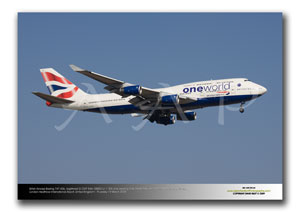 LHR-296 - British Airways Boeing 747-436 - G-CIVP (Msn 28850 Ln 1144) is wearing One World titles