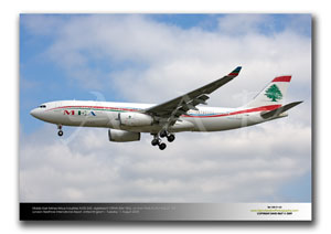 LHR-311 - MEA - Middle East Airlines Airbus Industries A330-243 - F-ORMA (Msn 926)