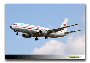 LHR-331 - Air Algerie Boeing 737-8D6 - 7T-VJP (Msn 30208 Ln 896)