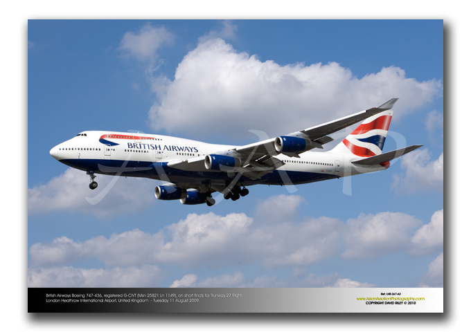 LHR-367 - British Airways Boeing 747-436 - G-CIVT (Msn 25821 Ln 1149)