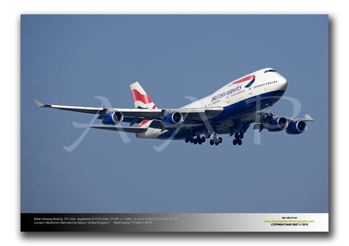 LHR-372 - British Airways Boeing 747-436 - G-CIVD (Msn 27349 Ln 1048)