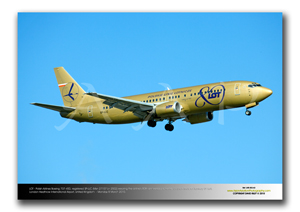 LHR-383 - LOT Polish Airlines Boeing 737-45D - SP-LLC (Msn 27157 Ln 2502) wearing the airline�s 80th Anniversary scheme